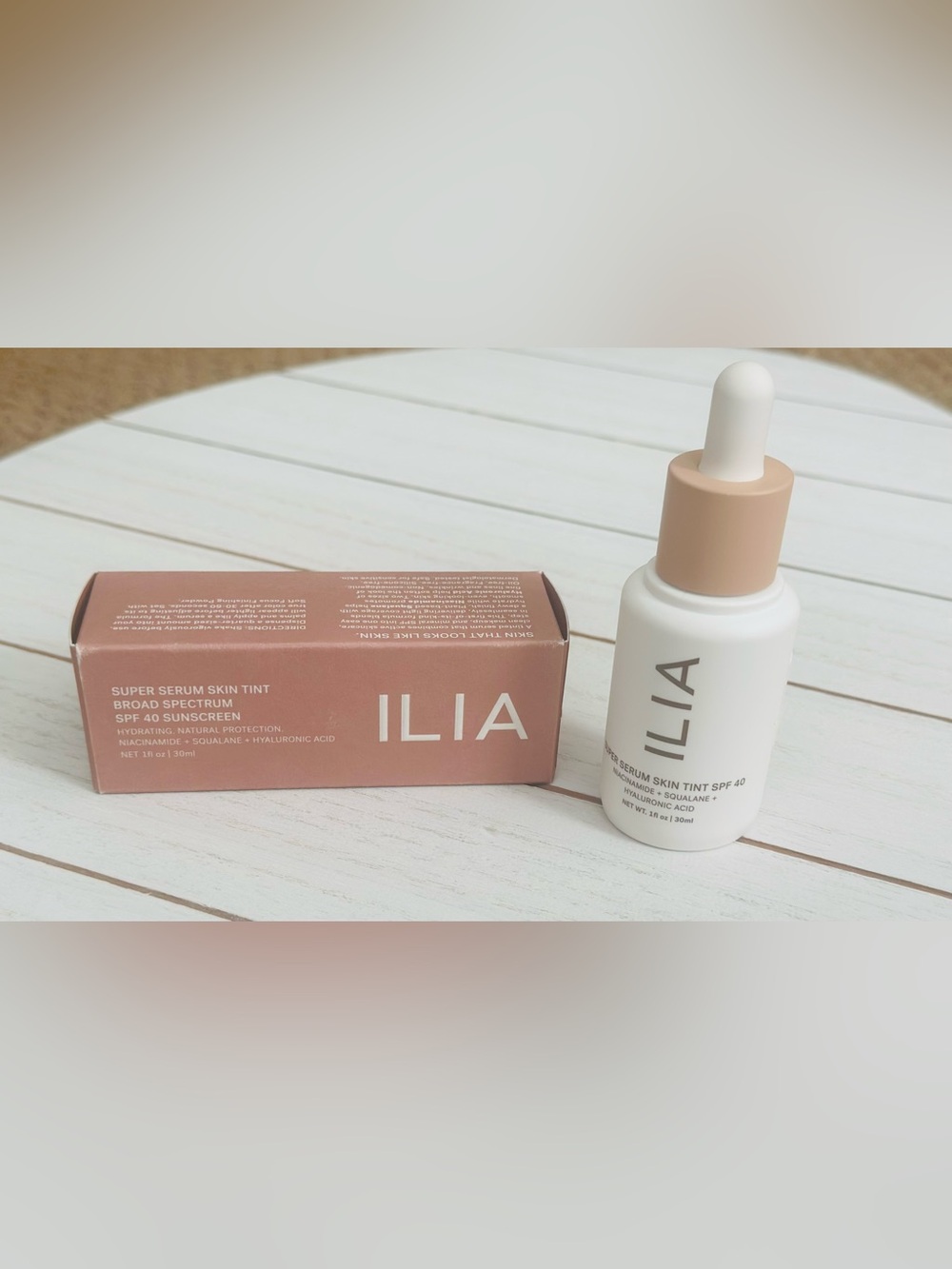 NEW Ilia Super Serum Skin Tint Broad Spectrum SPF 40 Sunscreen Foundation NEW